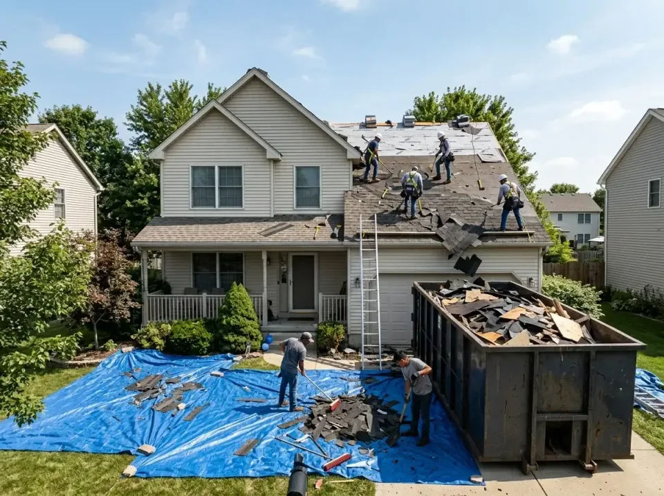 roof-replacement-debris-remova-004 — frequently asked questions, Cheapest Dumpster Rentals in Muscoy, CA